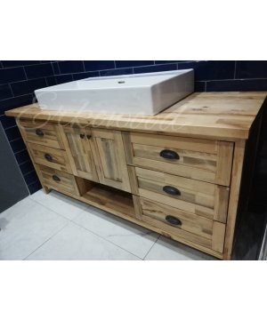 BD1798 AHŞAP BANYO DOLABI 